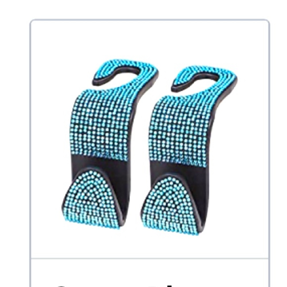 Car Organizer Hook - Teal Bling